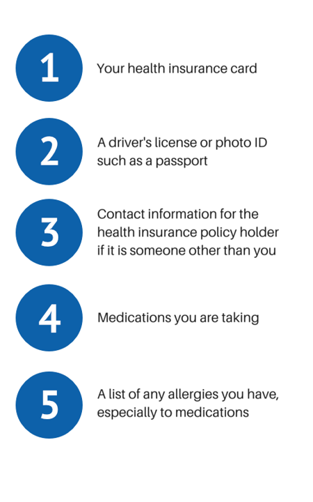 What to Bring to UCC